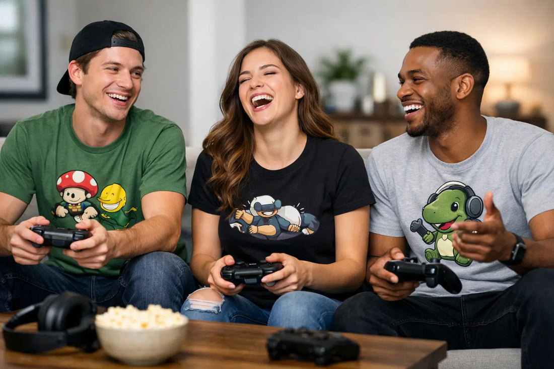 Funny Shirts for Gamers That Earn a Respawn