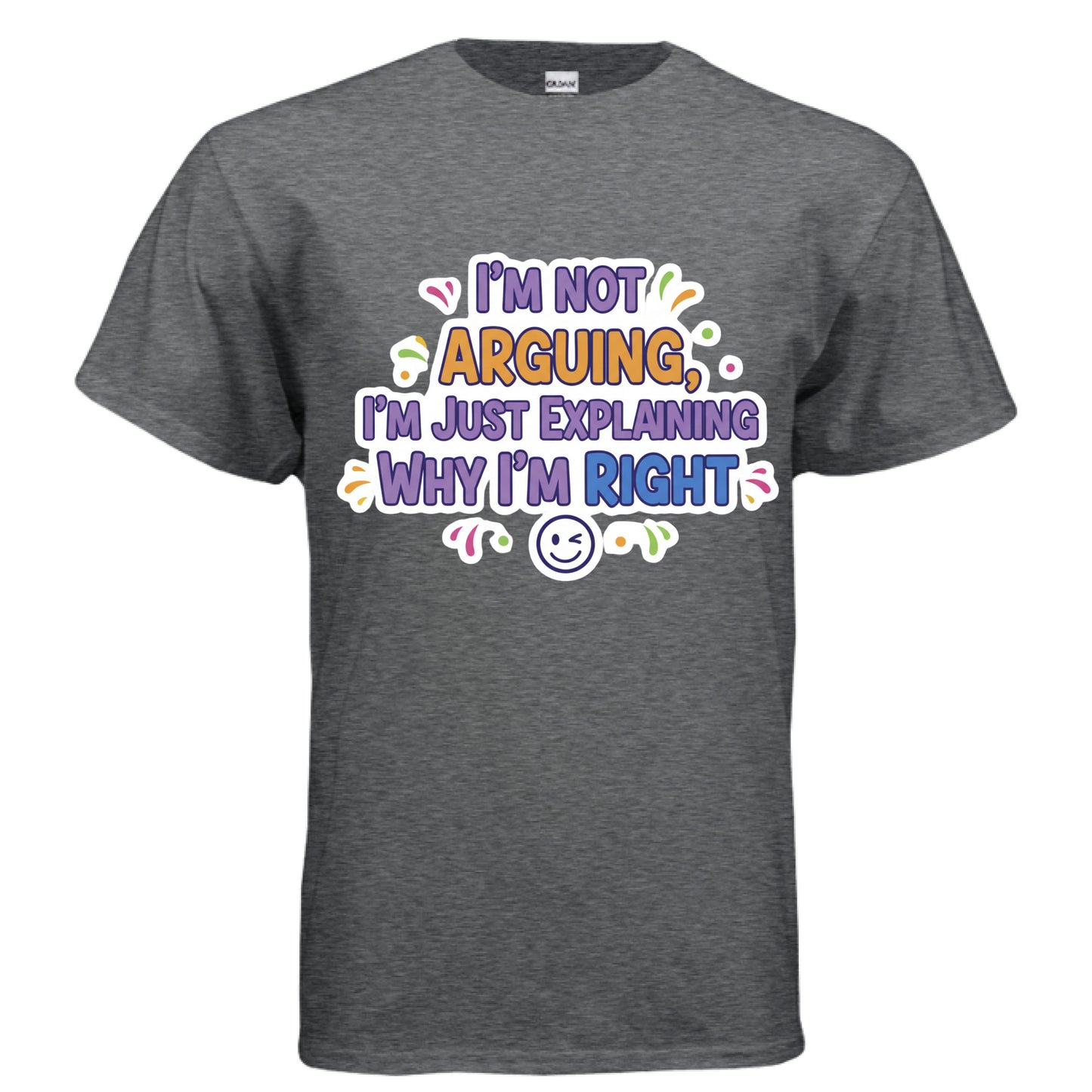 DARK HEATHER - FRONT