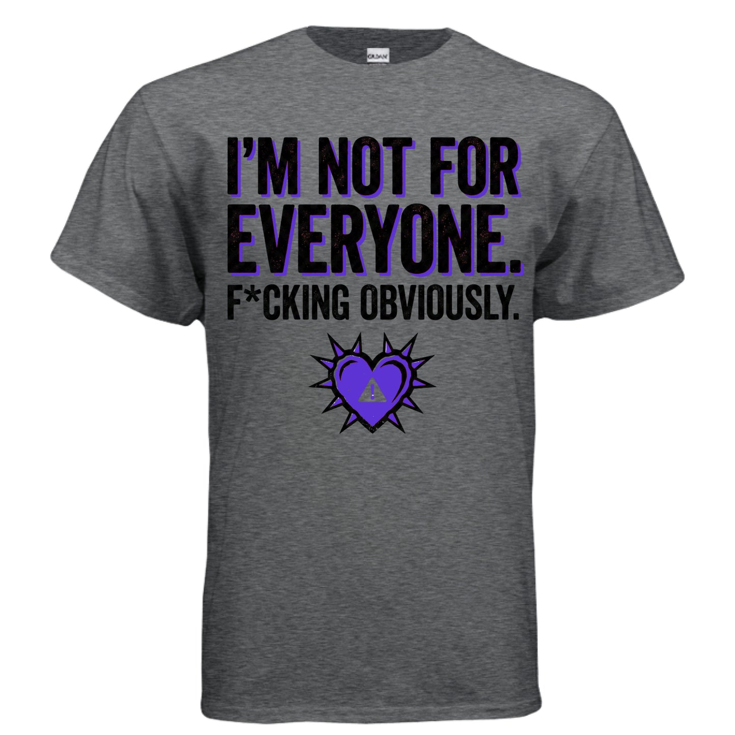 DARK HEATHER - FRONT