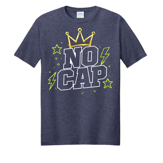 Team Navy Heather - PC455 - FRONT