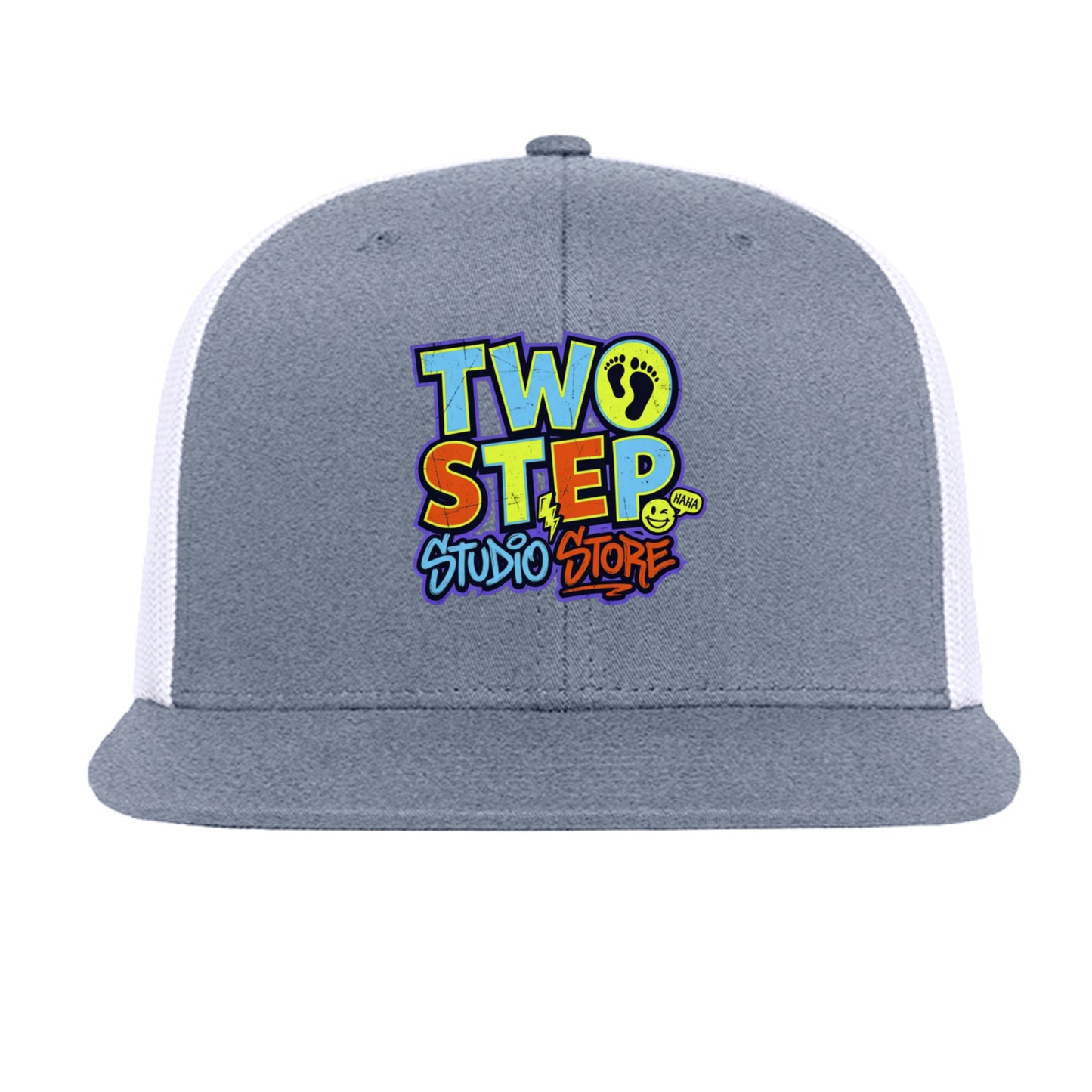 Heather Grey/ White - 6609 - FRONT