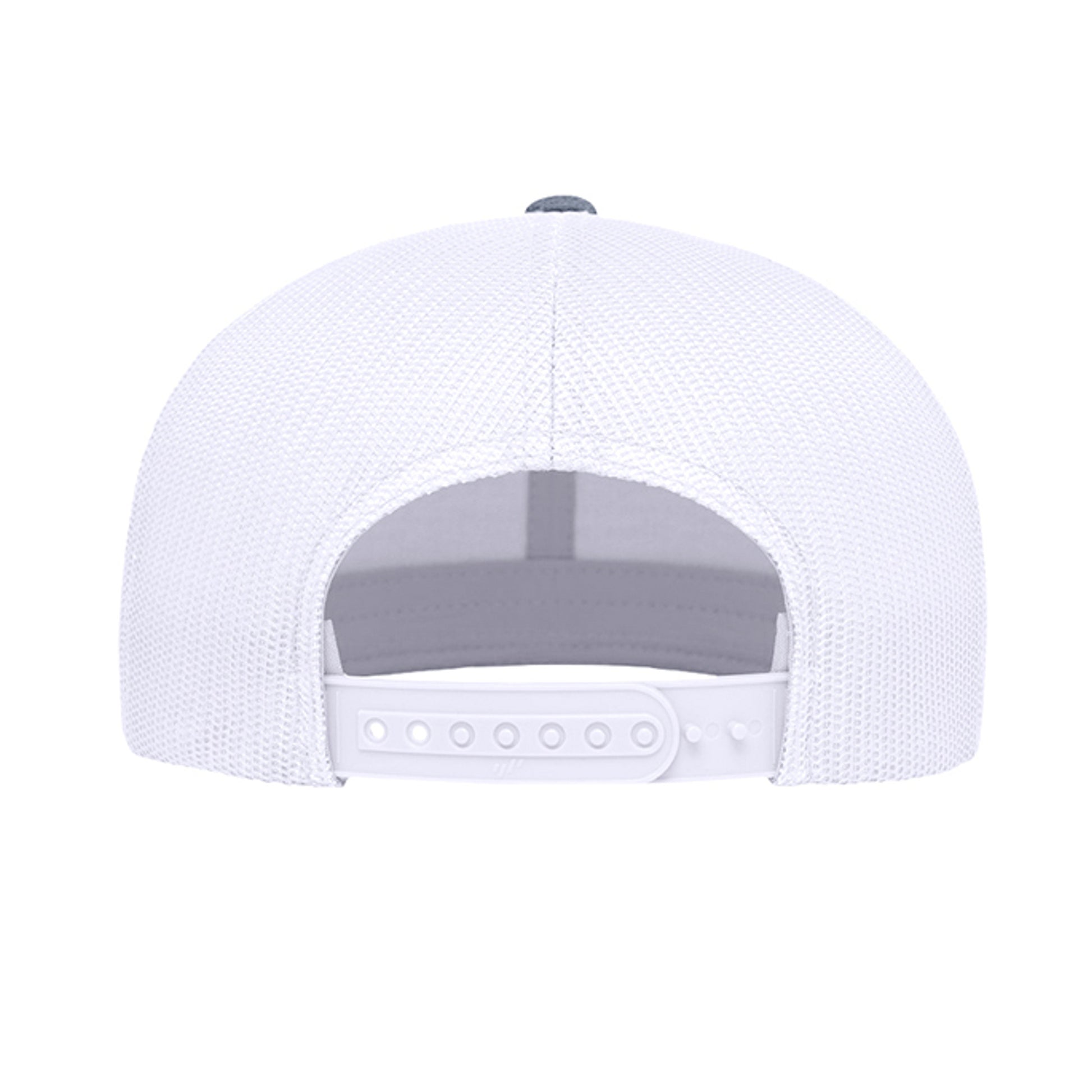 Heather Grey/ White - 6609 - BACK