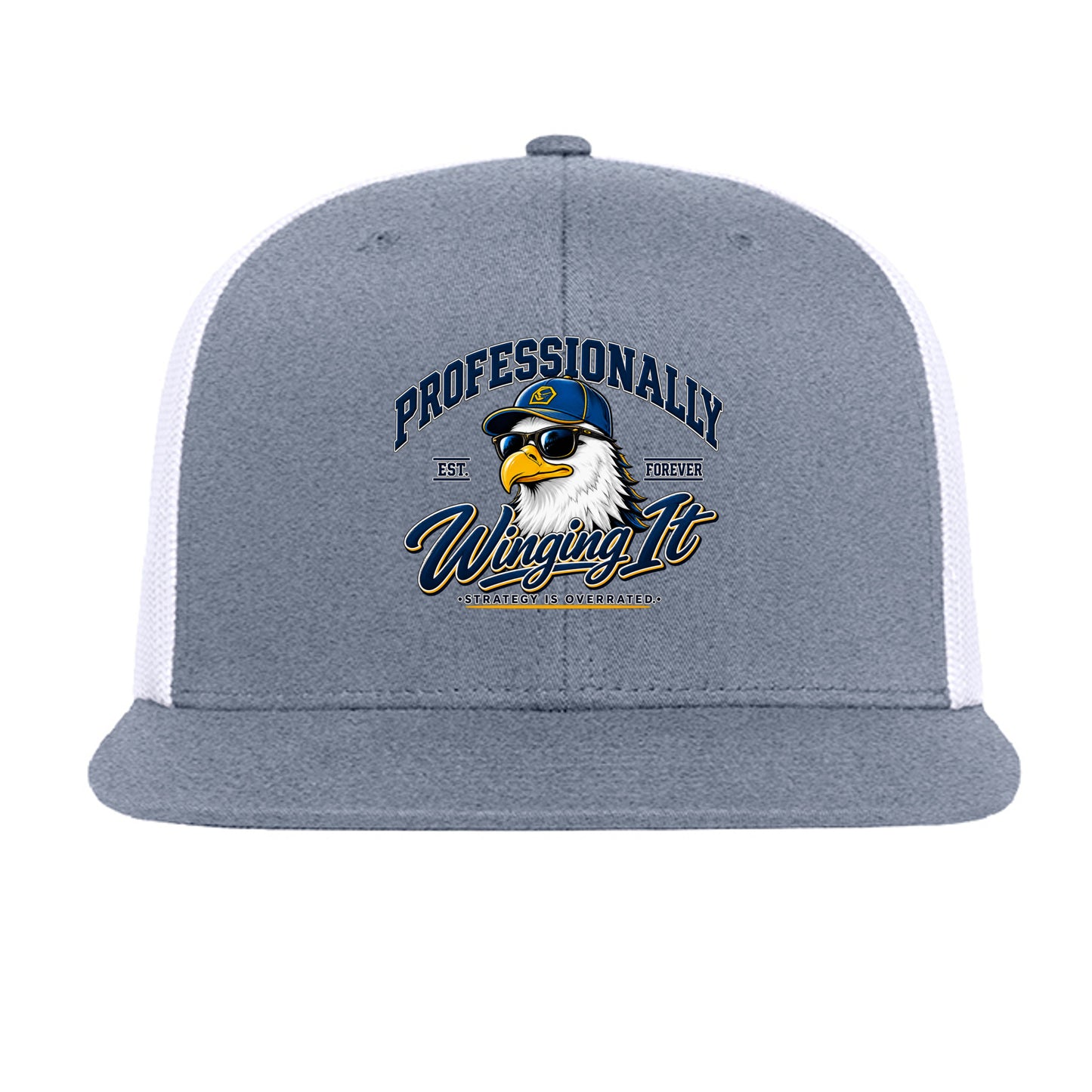 Heather Grey/ White - 6609 - FRONT