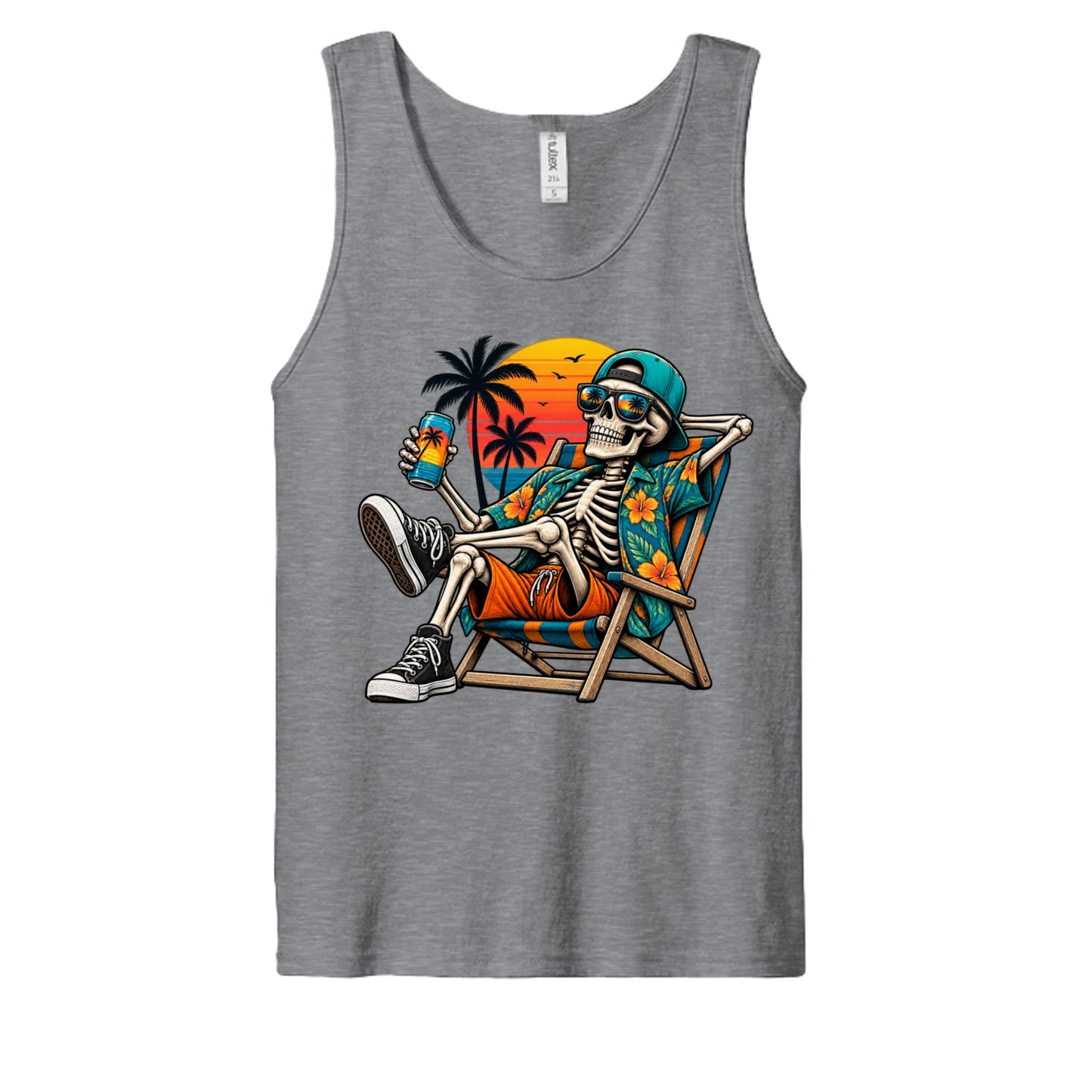 Heather Grey - S105 - FRONT
